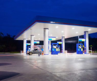 ガソリンスタンド