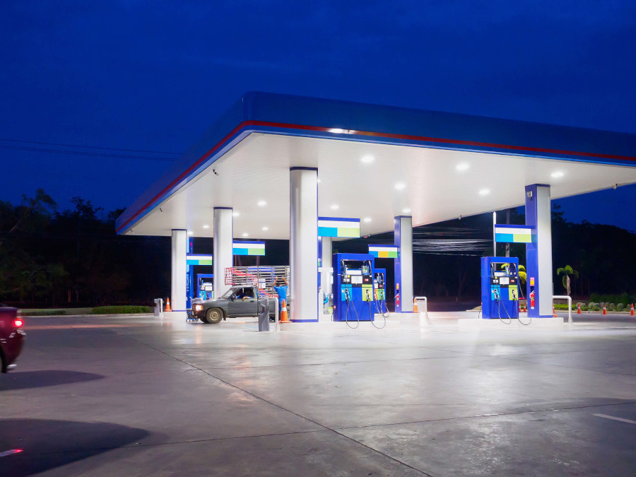 ガソリンスタンド